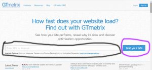 با بهینه سازی سرعت وب سایت با وب سایت جی تی متریکس 