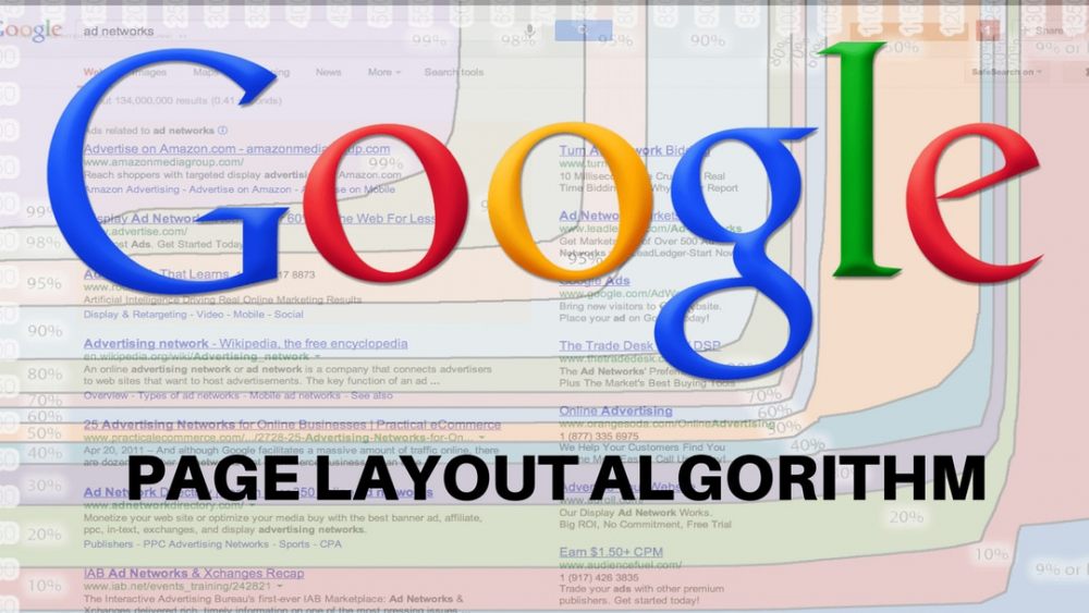 الگوریتم page layout گوگل چیست